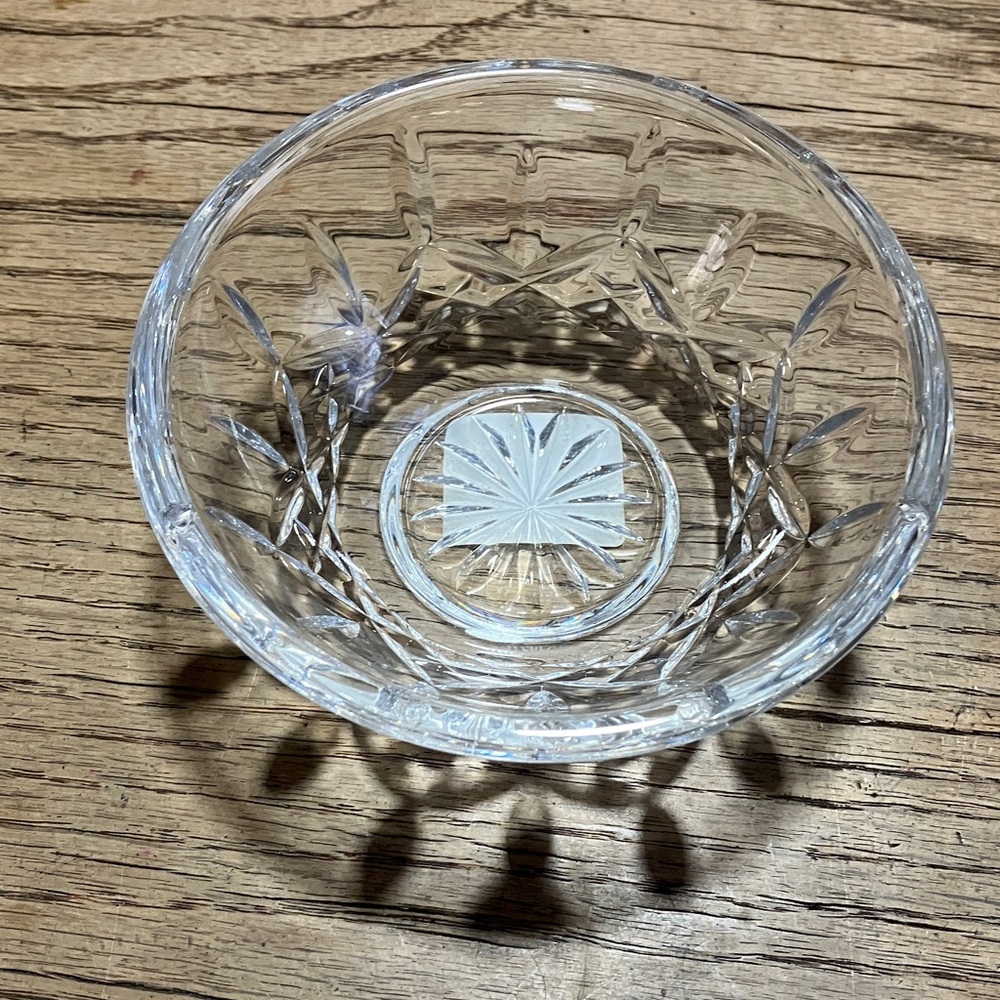 Waterford Clear Crystal Decorative Bowl